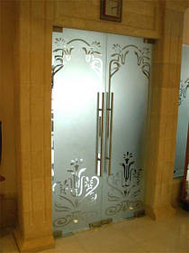 Межкомнатные стеклянные двери