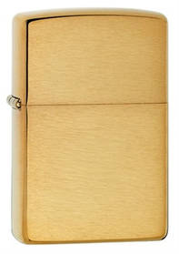 Запальничка ZIPPO 168 BRUSHED BRASS ARMOR