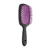 Щетка для волос Janeke Small Superbrush 1830 The Original Italian Patent Черно-фуксия