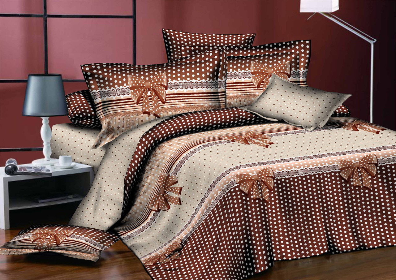 Тканина для постільної білизни Бязь "Gold" Lux GL378 (50м)