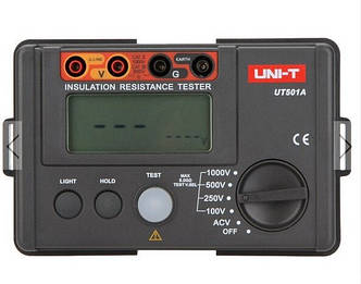 UNIT UT501A 1000v Вимірювач опору ізоляції заземлення тестер мегомметра вольтметр з РК-підсвічуванням