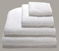 Белые махровые полотенца для ног
