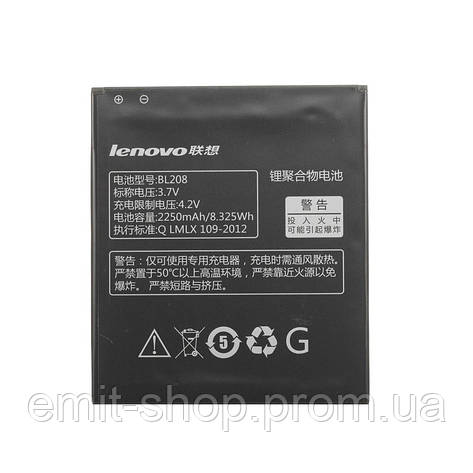 Акумуляторна батарея для Lenovo S920 (BL208) клас Оригінал, фото 2