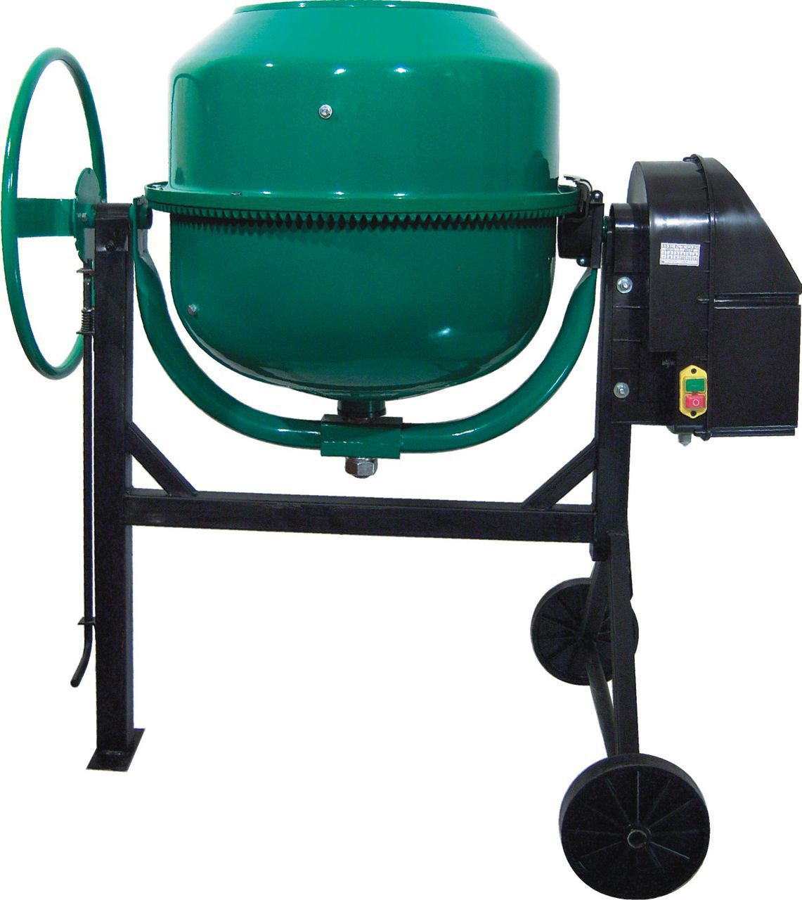Бетономішалка Вектор БРС-200 літрів. Двигун - 1100 Вт. (композітний вінець)