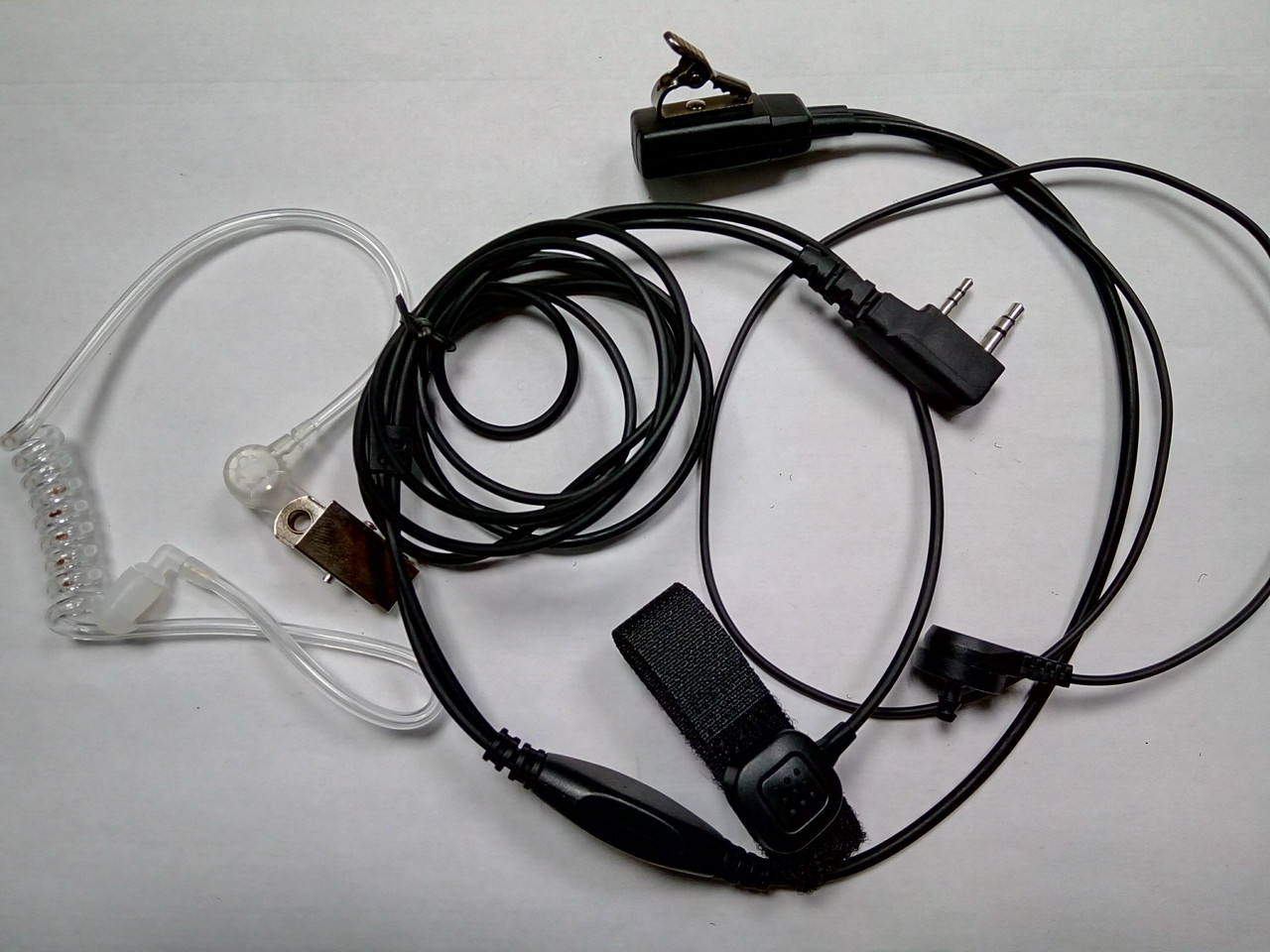 Гарнітура Expert EX-V3K1 прихованого носіння для радіостанцій Kenwood/Baofeng/Wouxun/Quansheng тощо