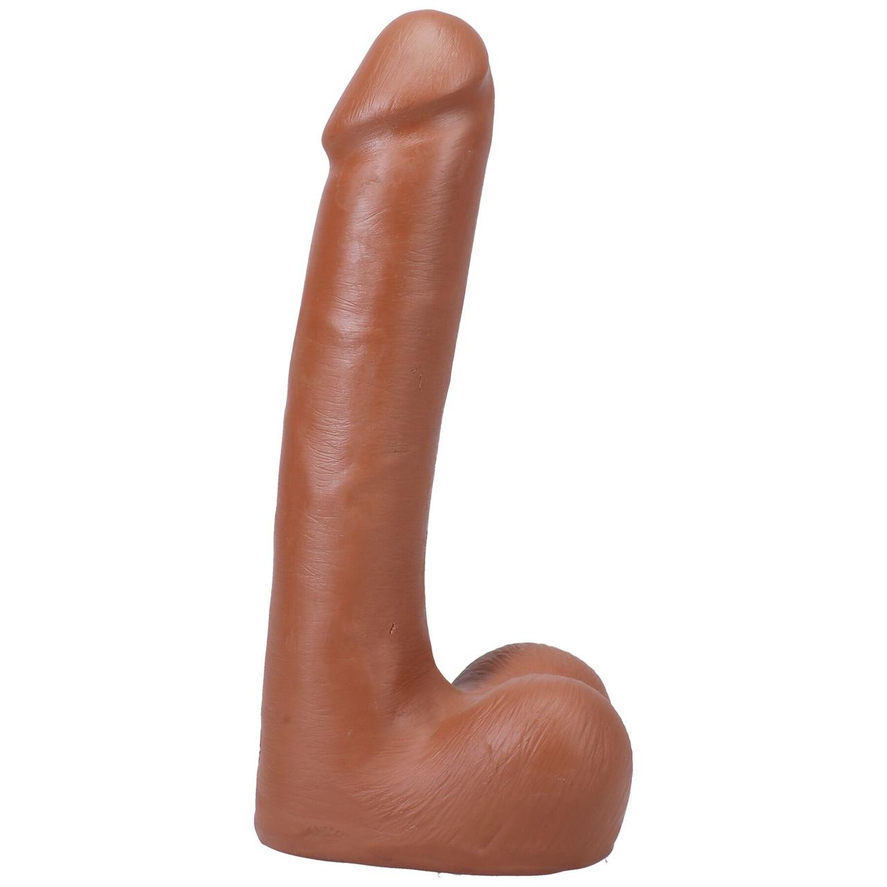 Фаллоимитатор Doc Johnson The Realistic Cock ULTRASKYN - 9 Inch with Balls Caramel, фото 1
