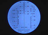 Рефрактомометр RHAN-701ATC AdBlue для тестування концентрації сечовини (%), t замерзання антифризу, фото 3