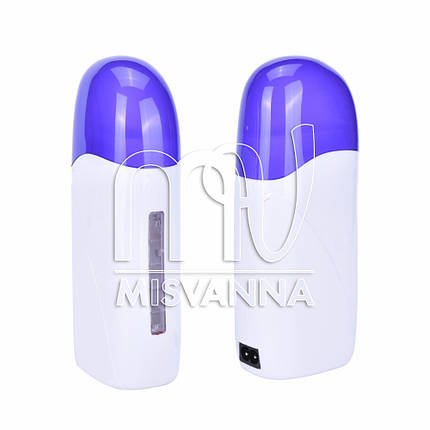 Воскоплав двокасетний (Wax Depilatory Heater) 2в1 з підставкою для депіляції волосся, фото 3