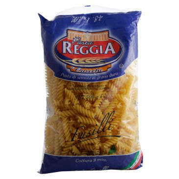 Макарони твердих сортів спіраль Pasta Reggia «Fusilli», 500 гр.