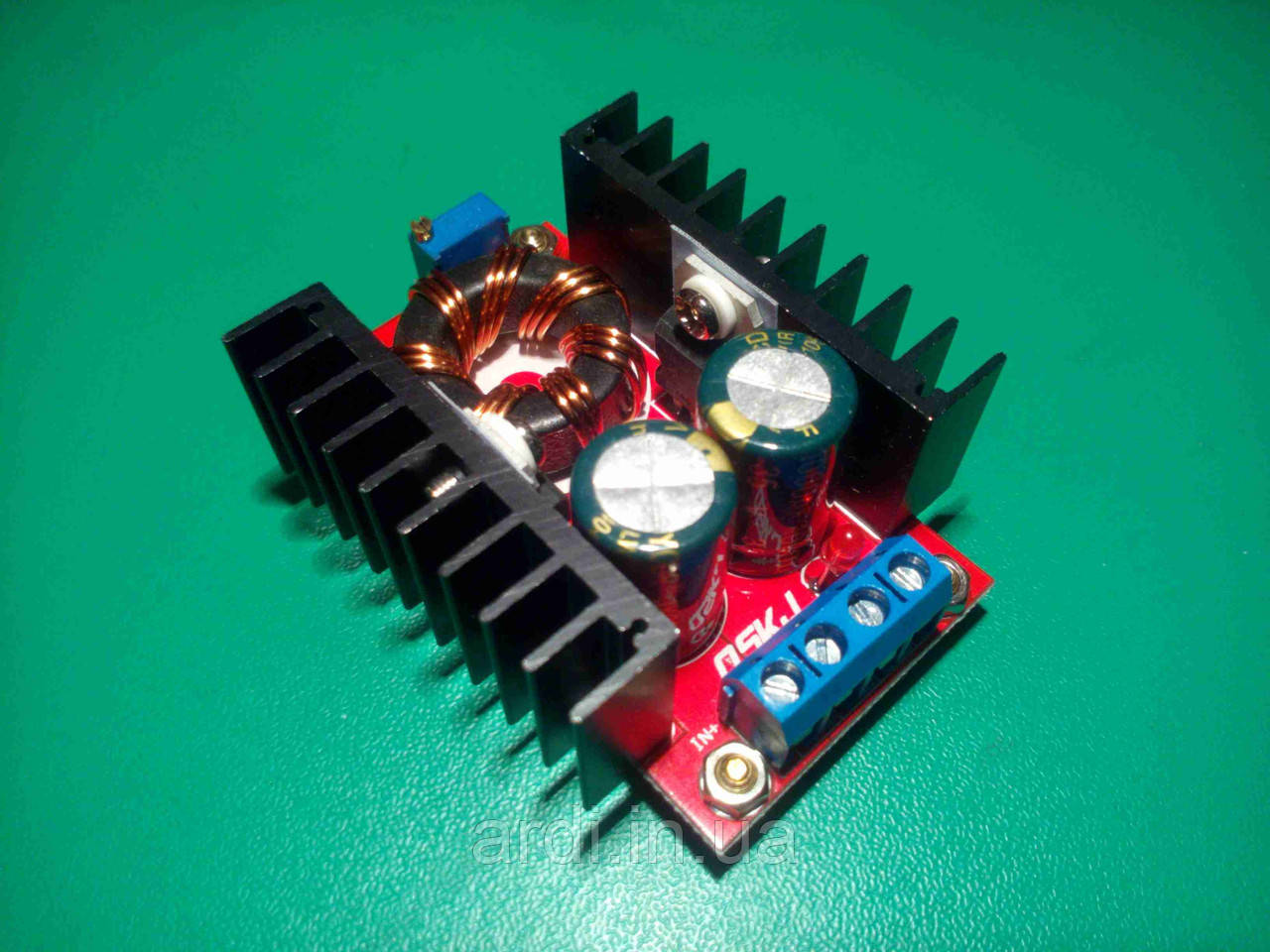 Повышающий преобразователь 150 Вт модуль DC-DC 150 W, цена 290.25 грн ...