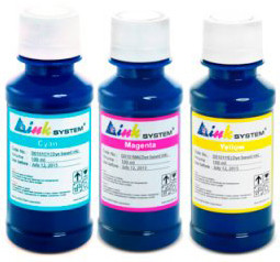 Комплект кольорового чорнила INKSYSTEM для фотодруку на Epson 100 мл (3 кольори)