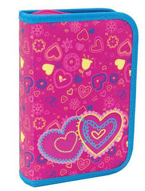 Пенал з 2-ма вилогами 1 Вересня 2 Hearts 531357