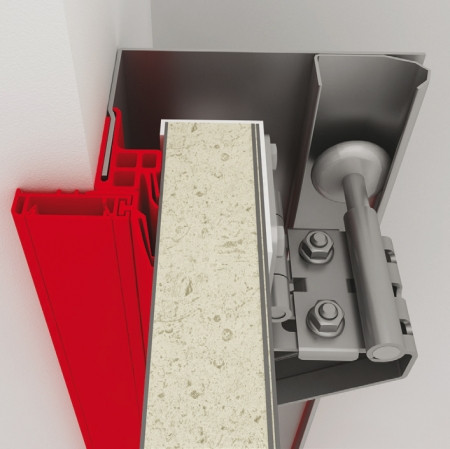 додатковий бічний ущільнювач для промислових секційних воріт