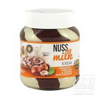 Шоколадно-вершкова паста зі смаком фундука Nuss Milk Krem 400g