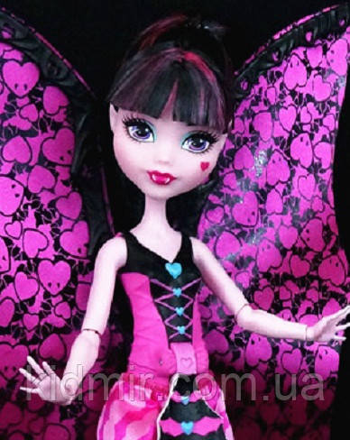 Монстр Хай Дракулаура Лялька Monster High Draculaura Ghoul-to-Bat Transformation DNX65, фото 1