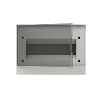 Шкаф BASIC E прозрачный встроенный 12 М с клемм. АВВ 1SZR004002A1204