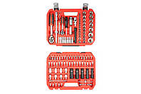 Набор инструмента Intertool 1/4" x 1/2" 111 предметов RED