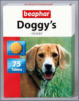 Beaphar Doggy s + Lever витаминизированное лакомство для собак со вкусом печени.