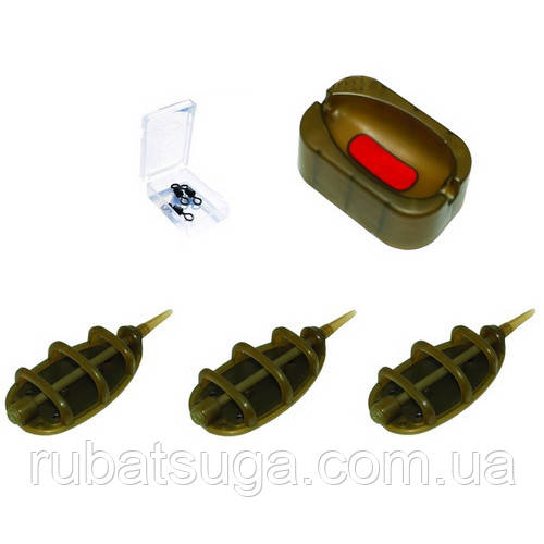 Набір фідерних годівниць Carp Zoom Fanatic Method Feeder Set, фото 1