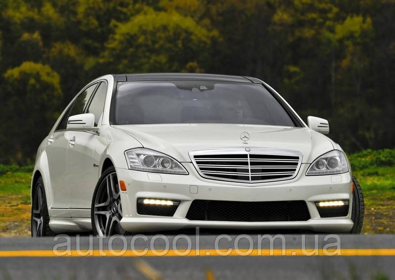 Передній тюнінг бампер Mercedes S-class W221 2005-2013 р. у стилі AMG