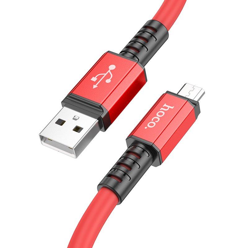 Кабель USB Hoco X85 Micro Колір Червоний, фото 1