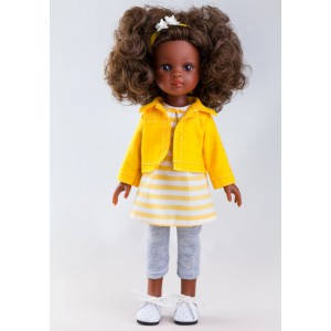 Лялька Нора Paola Reіna в ніжно жовтому, фото 2