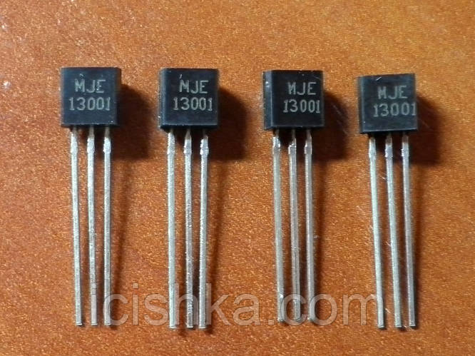 Купить MJE13001 / 13001 TO-92 - Транзистор NPN 600V 0,2A - ремонт ...