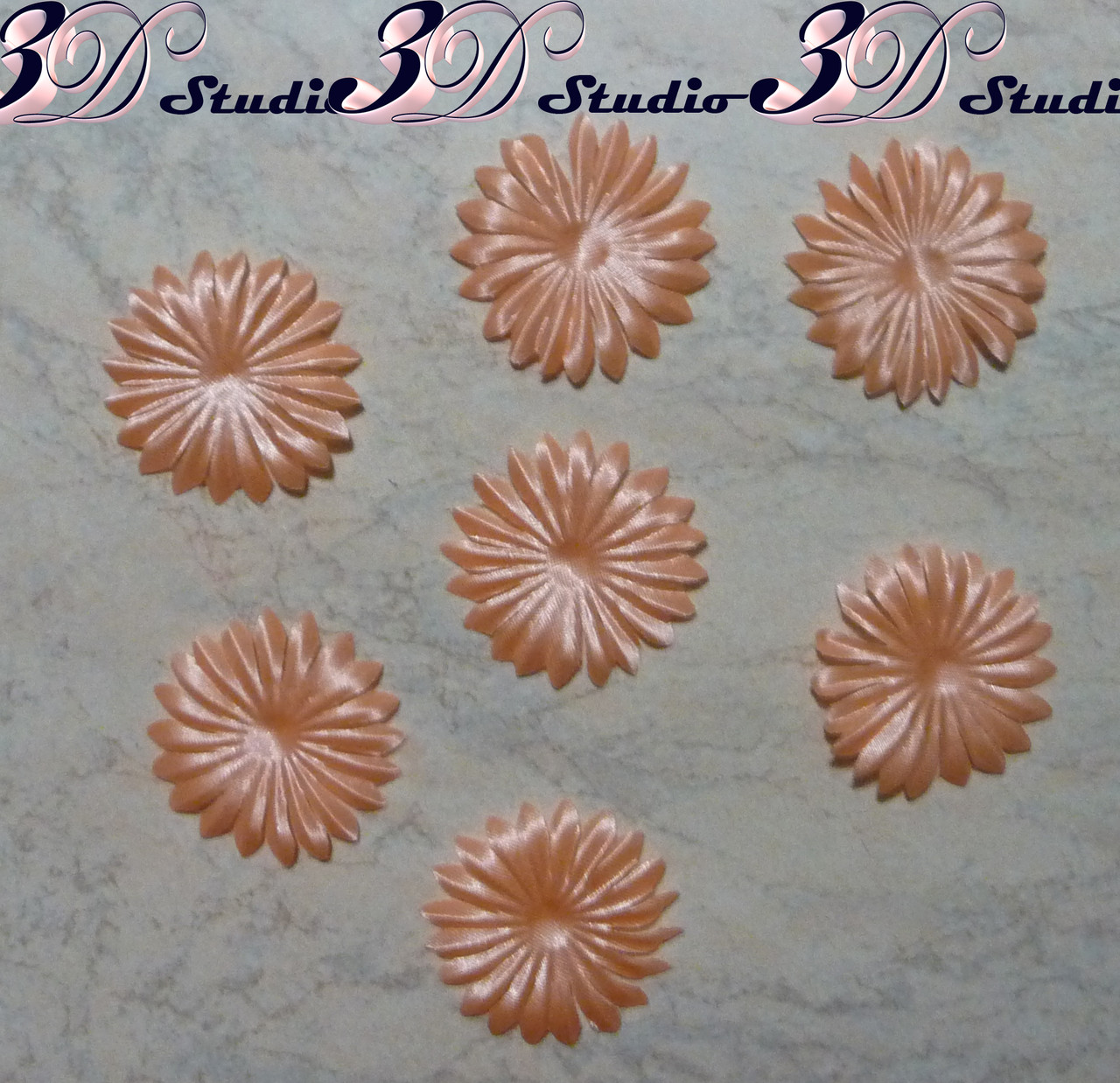 Прес основа для створення квітів персиковий, фото 1