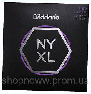 Гитарные струны 11-50 D'Addario NYXL1150BT никель и сталь, 6556B1X81