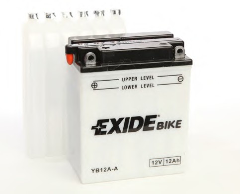 Аккумулятор мото EXIDE 12V 12AH 165A YB12A-A/EB12A-A [135X81X161]
