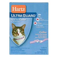 Hartz Ultra Guard ошейник от блох и клещей для котят, кошек и котов.