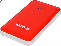 Многофункциональное пусковое устройство YATO 7.5Ач для автомобилей с USB зарядкой и фонариком