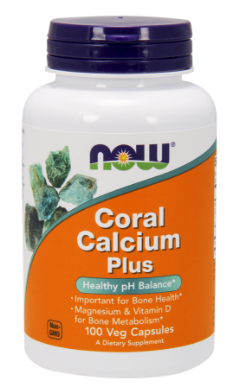 Кораловий Кальцій Плюс, Now Foods, Coral Calcium Plus, 100 vcaps
