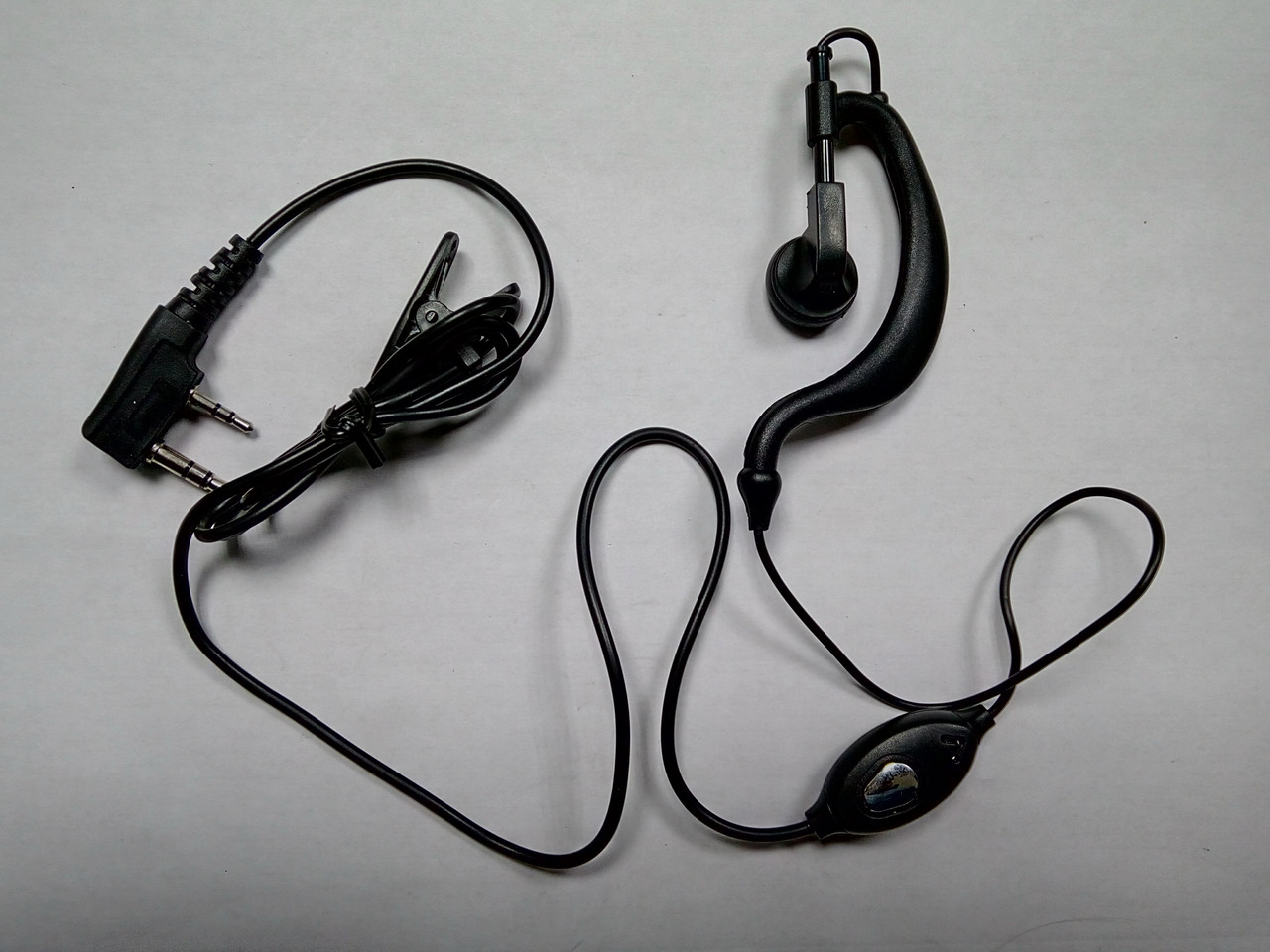 Гарнітура з завушиною Expert EX-Z1K1 LQ для радіостанцій Kenwood / Baofeng / Wouxun / Quansheng та ін.