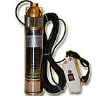 Занурювальний глибинний насос для свердловин відцентровий 4SKM-100 + автоматика PC-10, фото 2