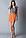 Міні-Спідниця жіноча молодіжна помаранчева Ю58, фото 3