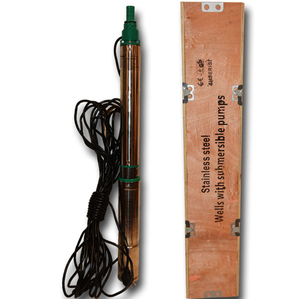 Занурювальний глибинний насос для свердловин відцентровий 70 QJD 1-35/10-0.37 HWD(Grundfos) гарантія 2 роки, фото 1