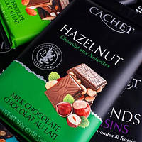 Шоколад Cachet 300г Hazelnut Milk Chocolate