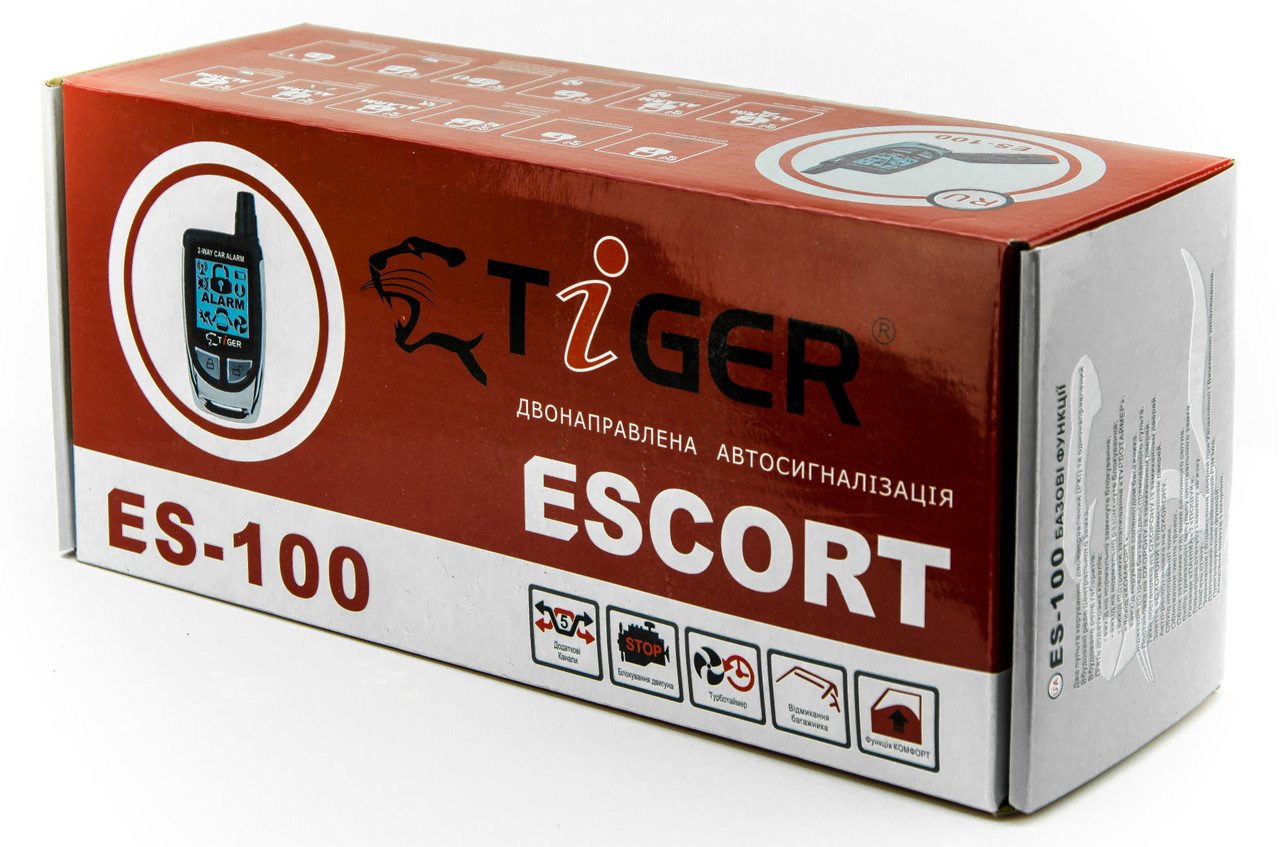 Автосигналізація Tiger Escort ES-100 (без сирени), фото 1