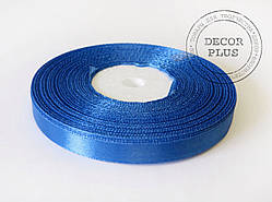 Стрічка атласна 0,9 см світло-синя