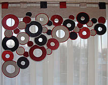 Жесткий ламбрекен Диско 9