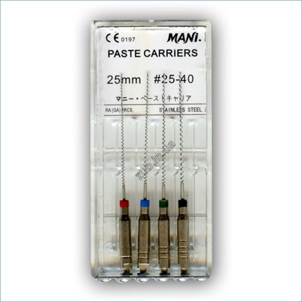 Каналонаповнювач Paste Carriers MANI набір 25-40