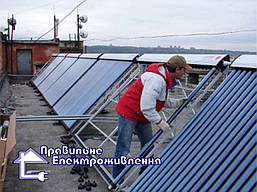 Монтаж геліосистем