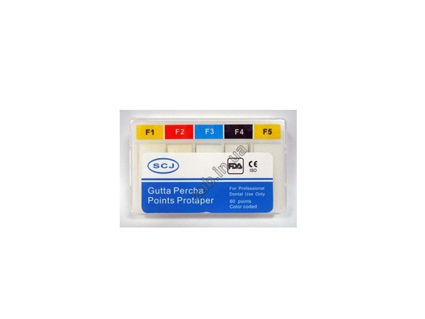 Штифти гутаперчеві Protaper 60 шт.