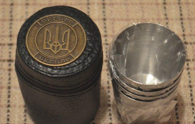 Чарки 30 мл у чохлі 4 шт., фото 1