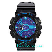 Годинник Casio G-Shock GA -110 BLACK-PURPLE AAA