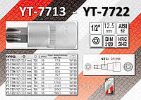 Головка со вставкой TORX T25 1/2", YATO YT-7714.