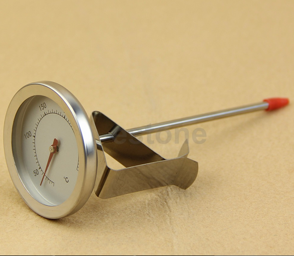 Термометр для сироваріння F85 250 °C срібло 140×52×52 мм