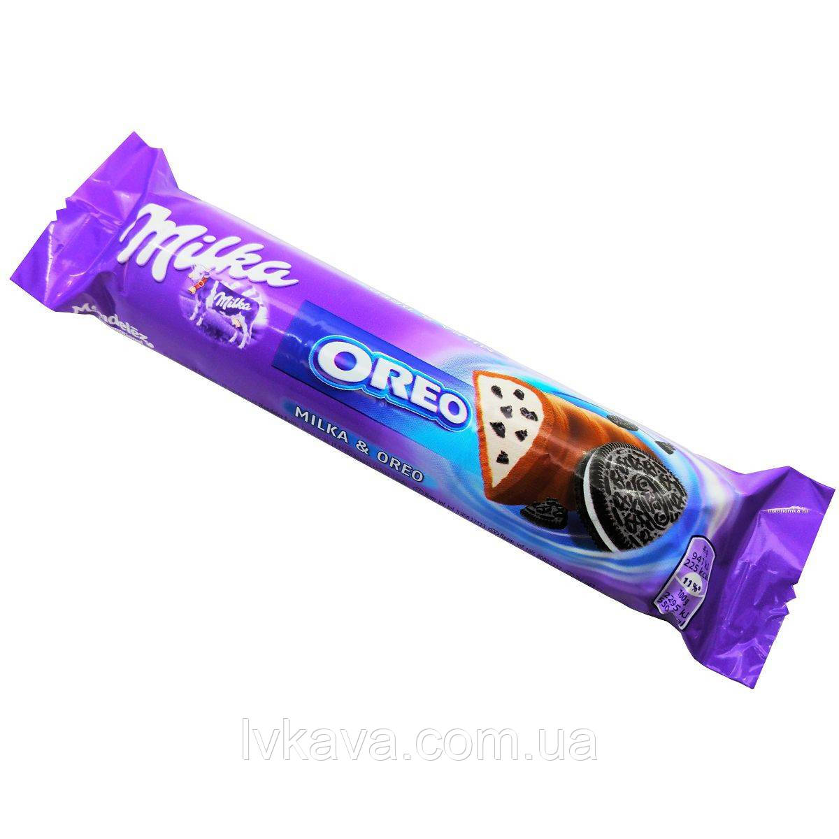 Шоколадний батончик Milka & Oreo Baton , 41 гр