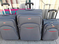 Комплект чемодана Suitcase на 4-х колесах! GREY ,ОПТ